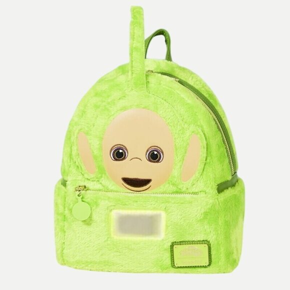 NWT Loungefly Teletubbies Dipsy Plush Light-Up Mini Backpack - Picture 5 of 6